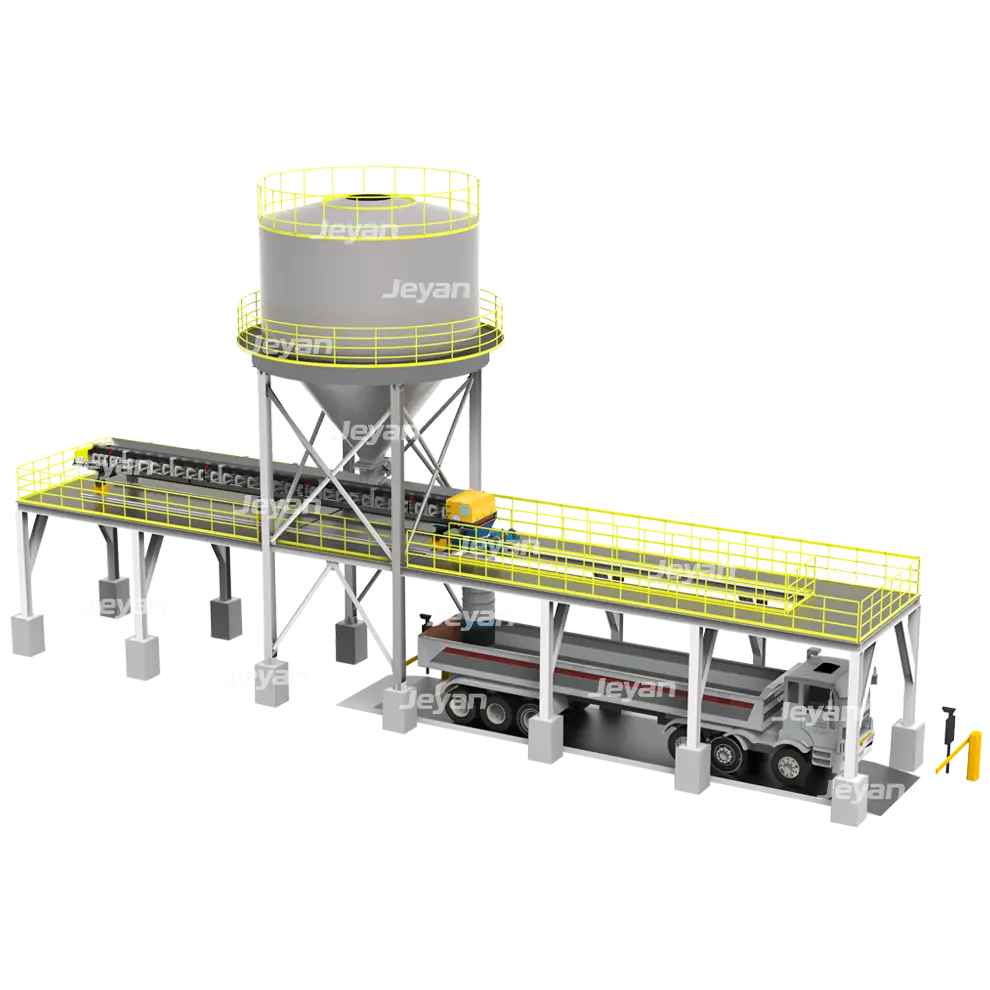 Traveling Belt Truck Loading System